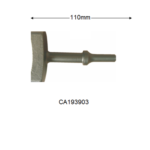 ZIPP ZAH-393S Shock Reduced Air Hammer with Special Chassis Chisel Sets